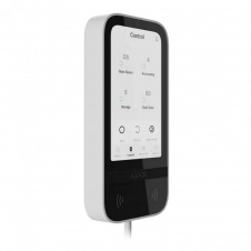 Клавіатура бездротова Ajax Keypad TouchScreen Fibra white біла (81718.226.WH1)