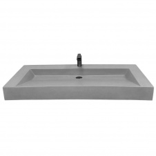 Умивальник (раковина) VBI Vieste 120 Grey matt накладний підвісний