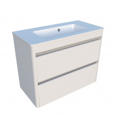 Шафа нижня Fancy Marble Fiji-2 800 з умивальником Annabell 800