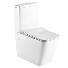 Унітаз-компакт підлоговий Koller Pool Kvadro з сидінням Soft-close без бачка (KR-0675-RC-C)