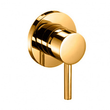 Фото - Змішувач для душу Paffoni Light золотий (LIG010HG70) Змішувач для душу Paffoni Light золотий (LIG010HG70)