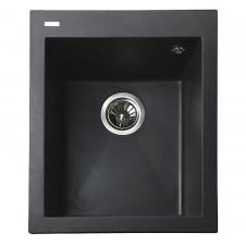 Гранітна мийка Globus Lux LAMA 410х500-А0002, чорний