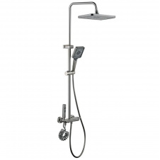 Душова колона зі змішувачем Mixxus Premium MARLIN 009-J Графіт (MI6831)