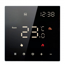 Термостат для теплої підлоги In-Therm PT 081 Black чорний (160920241737)