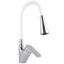 Змішувач для кухні Lidz Tani 007F3 White/Chrome (LDTAN007F3WCR40423)