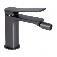 Змішувач для біде Qtap Slavonice Gunmetal Black (QTSLA255GMB45923)