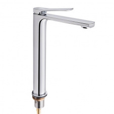 Змішувач для раковини Qtap Slavonice високий Chrome (QTSLV10H42103C)