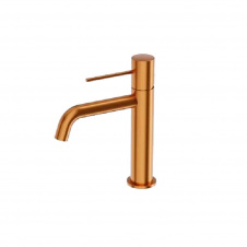 Змішувач для умивальника Lavita Orion, brushed copper (5900378357377)