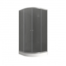 Душова кабіна Mixxus Plain SCT02-90x90x195-GR Satin (MI6898)