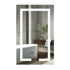 Дзеркало Mixxus Hard MR06-50x80 годинник, LED-підсвічування, антизапотівання (MI6011)