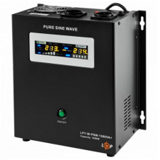 Джерело безперебійного живлення LogicPower 24V LPY-W-PSW-1500VA+(1050Вт)10A/15A з правильною синусоїдою