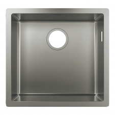 Мийка кухонна Hansgrohe S71 S719-U400 під стільницю 450х450, сталь (43425800)