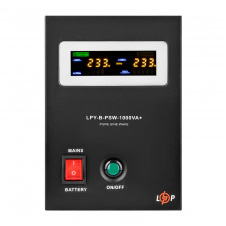 ДБЖ LogicPower LPY-B-PSW-1000VA+ (700Вт) 10A/20A 12V (LP4151)