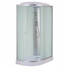 Душовий бокс Mixxus WAVE SB02-120x80x215-R-FB Satin з низьким піддоном (MI6893)