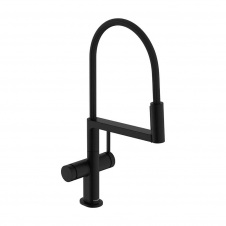 Змішувач для кухні Hansgrohe Talis Select M54 чорний (72861670)
