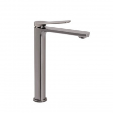 Змішувач для раковини Qtap Slavonice високий Gunmetal Black (QTSLA269GMB45925)
