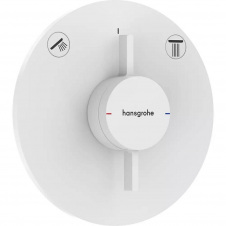 Змішувач для душу Hansgrohe DuoTurn S білий матовий (75418700)