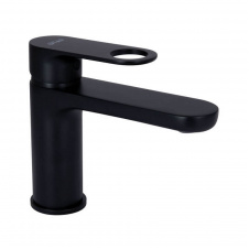 Змішувач для раковини Qtap Jay Black Matt (QTJAY270BLM45545)