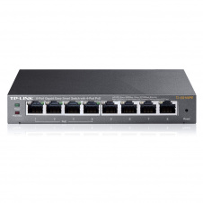 Комутатор TP-Link TL-SG108PE 8xGE (4xPoE), 55Вт