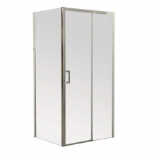 Душова кабіна без піддона Mixxus Premium Diverse SC03-100x80x195-TR Chrome (MI6865)