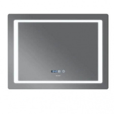 Дзеркало Mixxus Style MR03-90x70 LED-підсвічування, антизапотівання, годинник (MI6007)