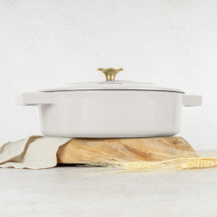 Кастрюля Berlinger Haus Sahara Collection 26 см 2.57 л Молочный (BH-6530) Киев