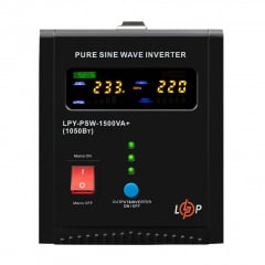 Джерело безперебійного живлення LogicPower LPY-PSW-1500VA+ (1050Вт) 10A/20A 24V Иршава