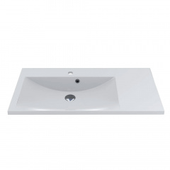Умивальник Fancy Marble Edison 900L, білий (11690201) Киев