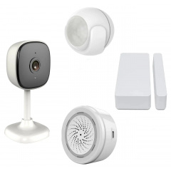 Комплект бездротової охоронної Wi-Fi сигналізації 1DAL AlarmKit WF6 (ALM.KT-WF6) Никополь
