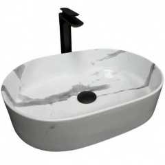 Раковина VBI Verona 50 Marble Nature Glossy VBI-011311 Виноградів