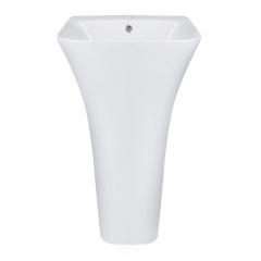 Раковина для підлоги моноблок Qtap Crow 450x435x835 білий (QT0511G315WN) Сарни
