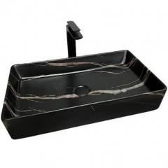 Раковина VBI Triest Stone чорний VBI-012701 Вишгород