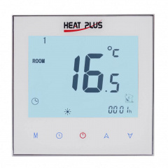 Терморегулятор Heat Plus iTeo4W сенсорний 16А білий (Iteo4W) Стрий