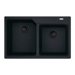 Кухонна мийка Franke Urban UBG 620-78 black Edition, чорний матовий (114.0699.237) Лозовая