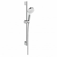 Душовий набір Hansgrohe Crometta 1jet Green 65 см білий/хром (26554400) Вараш