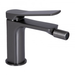 Змішувач для біде Qtap Slavonice Gunmetal Black (QTSLA255GMB45923) Балаклія