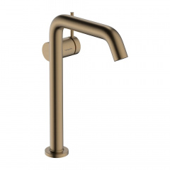 Змішувач для раковини Hansgrohe Tecturis S CoolStart EcoSmart+ без зливного гарнитуру бронза (73372140) Иршава