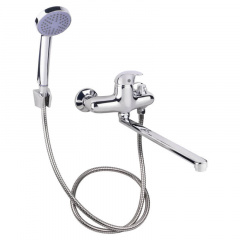Змішувач для ванни Lidz Tani з душовим гарнітуром (LD43790051CRM35128) Чорноморськ
