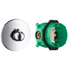 Термостат для душу Hansgrohe Ecostat E з IBOX universal прихованою частиною хром (15710000+01800180) Полтава