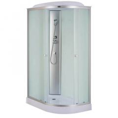 Душовий бокс Mixxus WAVE SB02-120x80x215-L-FB Satin з низьким піддоном (MI6892) Ірпінь