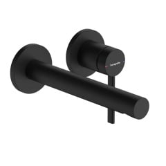 Змішувач для умивальника Hansgrohe Zesis S на 2 отвори чорний матовий (74750670) Киев