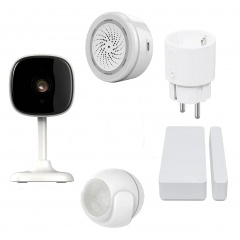 Комплект охоронної Wi-Fi сигналізації 1DAL AlarmKit WF7 Tuya Smart (ALM.KT-WF7) Еланец