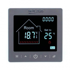Терморегулятор Heat Plus M2-1.716S 16 A срібний (M21716S) Золотоноша