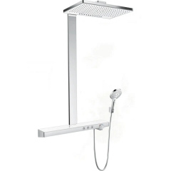 Душова система Hansgrohe Rainmaker Select Showerpipe 460 з термостатом білий/хром Бучач