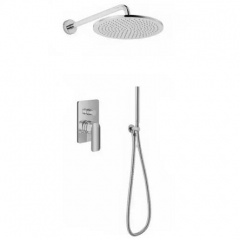 Душова система Kohlman WEXPO 40 CHROME + BOX прихований монтаж (QW210WR40) Васильків
