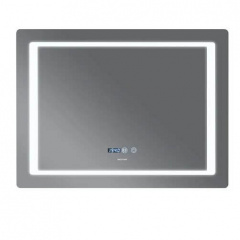 Дзеркало Mixxus Style MR03-90x70 LED-підсвічування, антизапотівання, годинник (MI6007) Кривой Рог