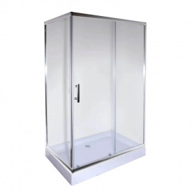 Душова кабіна Mixxus Hard SCT01-120x80x198-TR Chrome (MI6910)