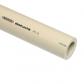 Поліпропіленова труба без армування Ekoplastik S5 PN10 25 мм (STR025P10X)