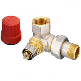 Клапан трехосевой Danfoss RA-N Ду15 1/2 кутовий (правий) (013G0233)