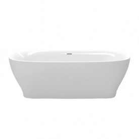 Ванна акрилова Knief Dream Wall 180x80 c щілинним переливом